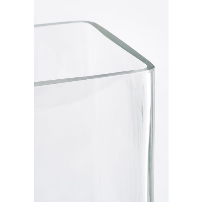Britt firkantet vase 20 cm høj 30 cm bred