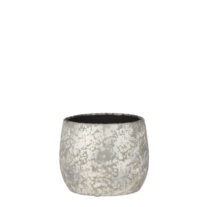Clemente urtepotte i champagnefarvet 15,5 cm høj