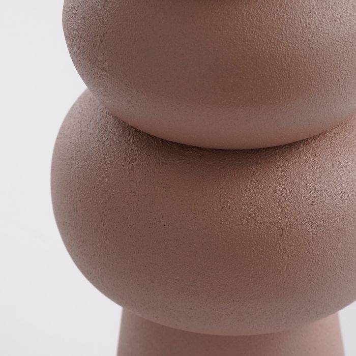 Rollo vase lyserød 29 cm i højden