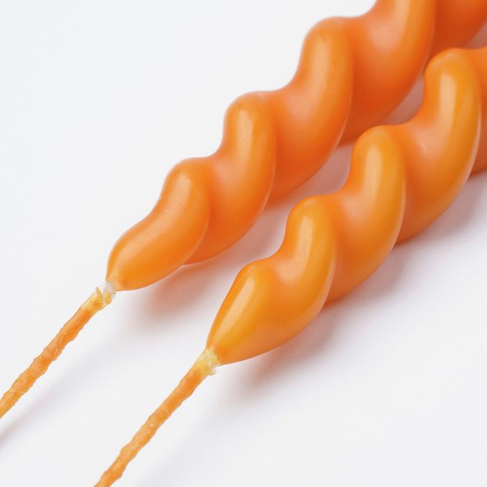 Snoede lys 2-pak orange