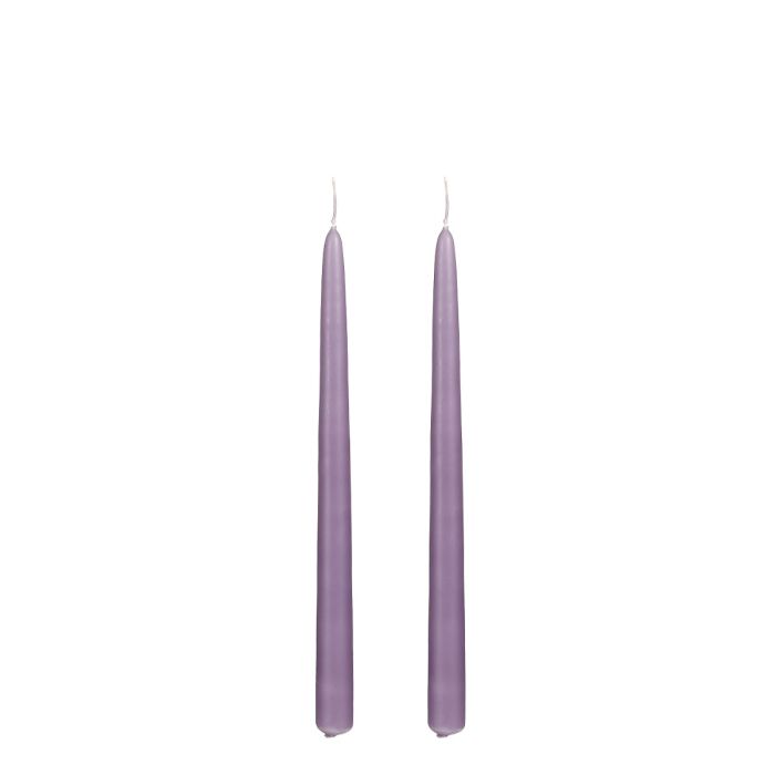 Lys 2-pak 29 cm lilla