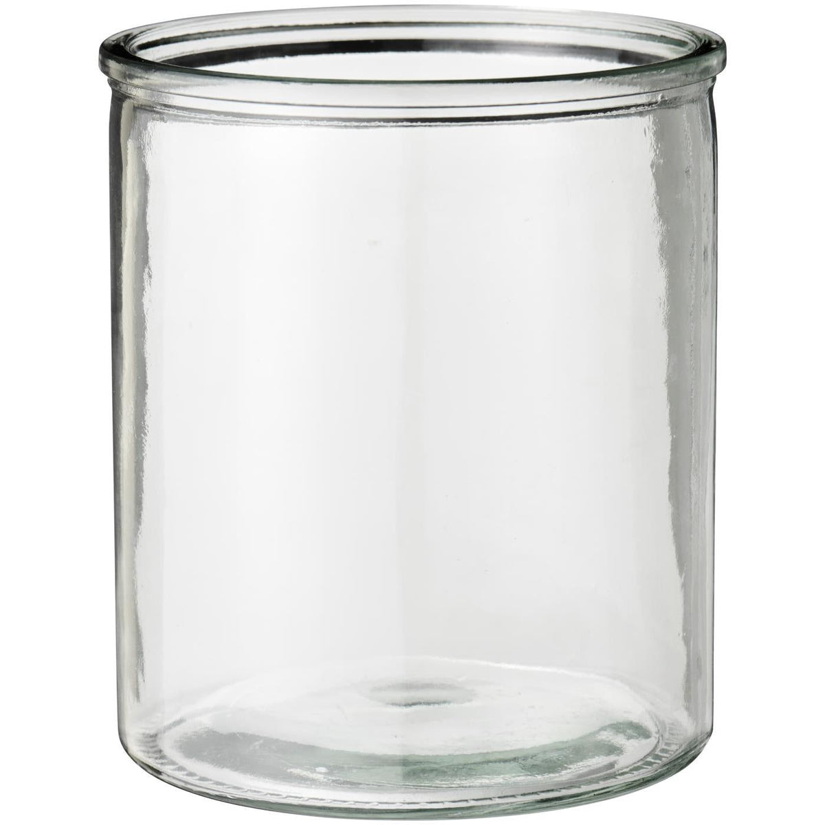 Hannah cylinderglas från Ib Laursen i klart glas med raka sidor och kraftig glaskant