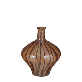 Palermo vase brun 46 cm høj