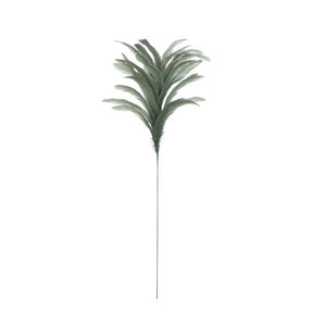 Fjer grøn 80 cm lang