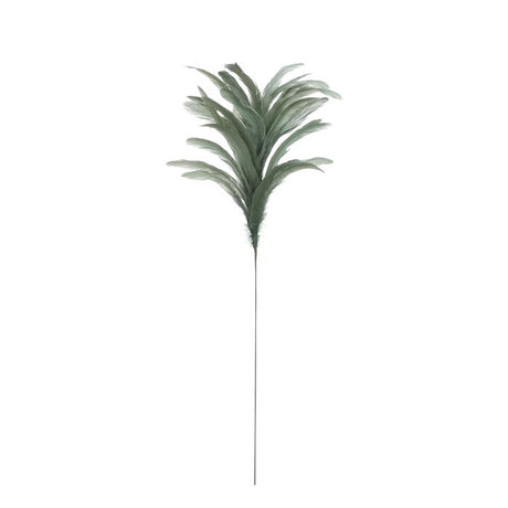 Fjer grøn 80 cm lang