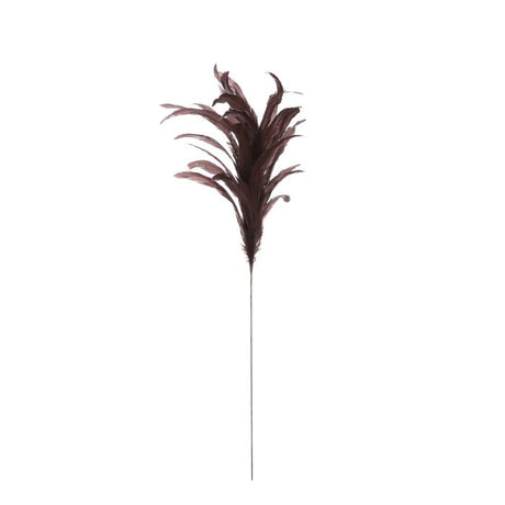 Fjer brun 80 cm lang