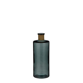 Valery flaskevase i recycled glas grøn