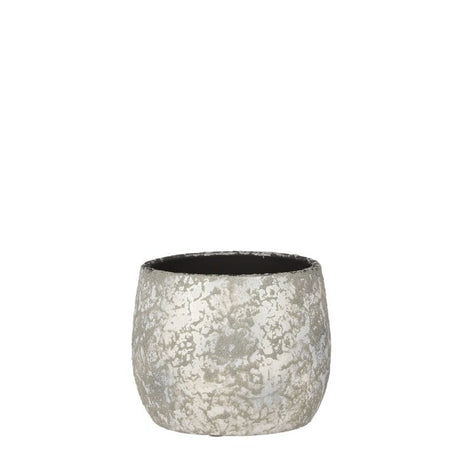 Clemente urtepotte i champagnefarvet 15,5 cm høj