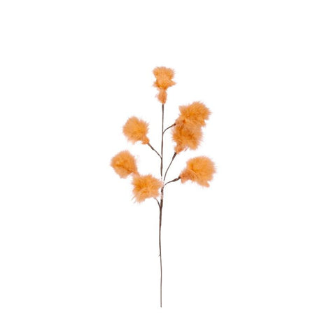 Gren med fjerduske orange