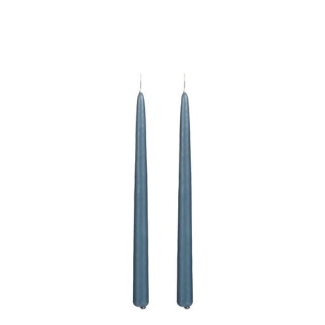 Lys 2-pak 29 cm blå