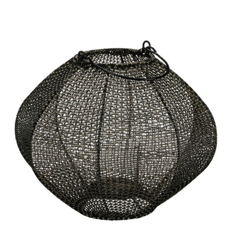 Faros svart lykta 26 cm hög från Mica Decorations.