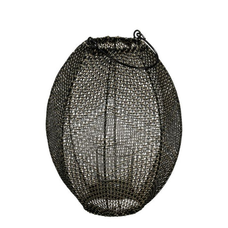Faros svart lykta 34 cm hög från Mica Decorations.