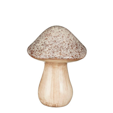 Dekorativ svamp i keramik 14 cm från Mica Decorations.