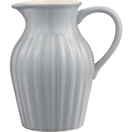 French grey farvet kande fra Ib Laursens Mynteserie med brede riller