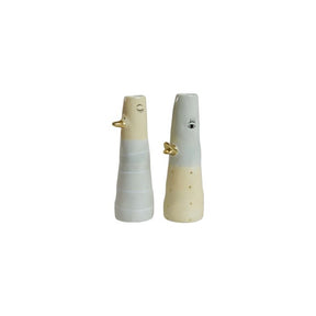 Vase and 16 cm lysegul