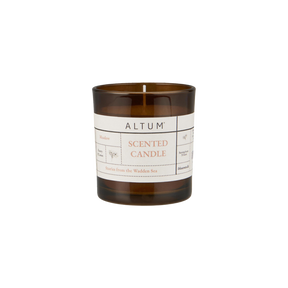 Ib Laursen ALTUM Meadow duftlys i brunt glas