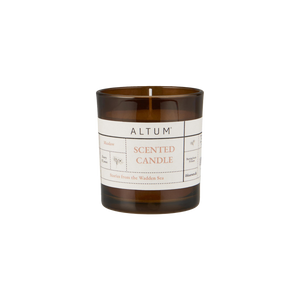 Ib Laursen ALTUM Meadow duftlys i brunt glas