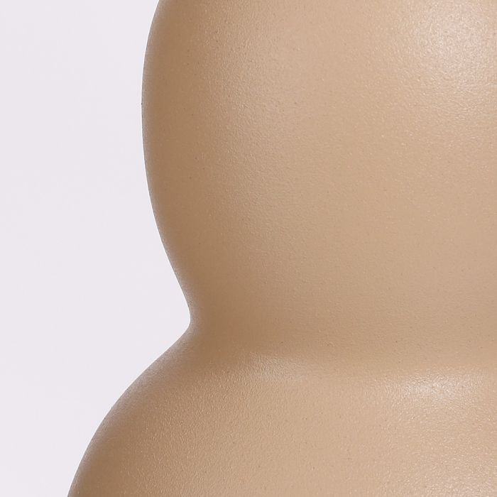 Samosa vase 24 cm høj beige